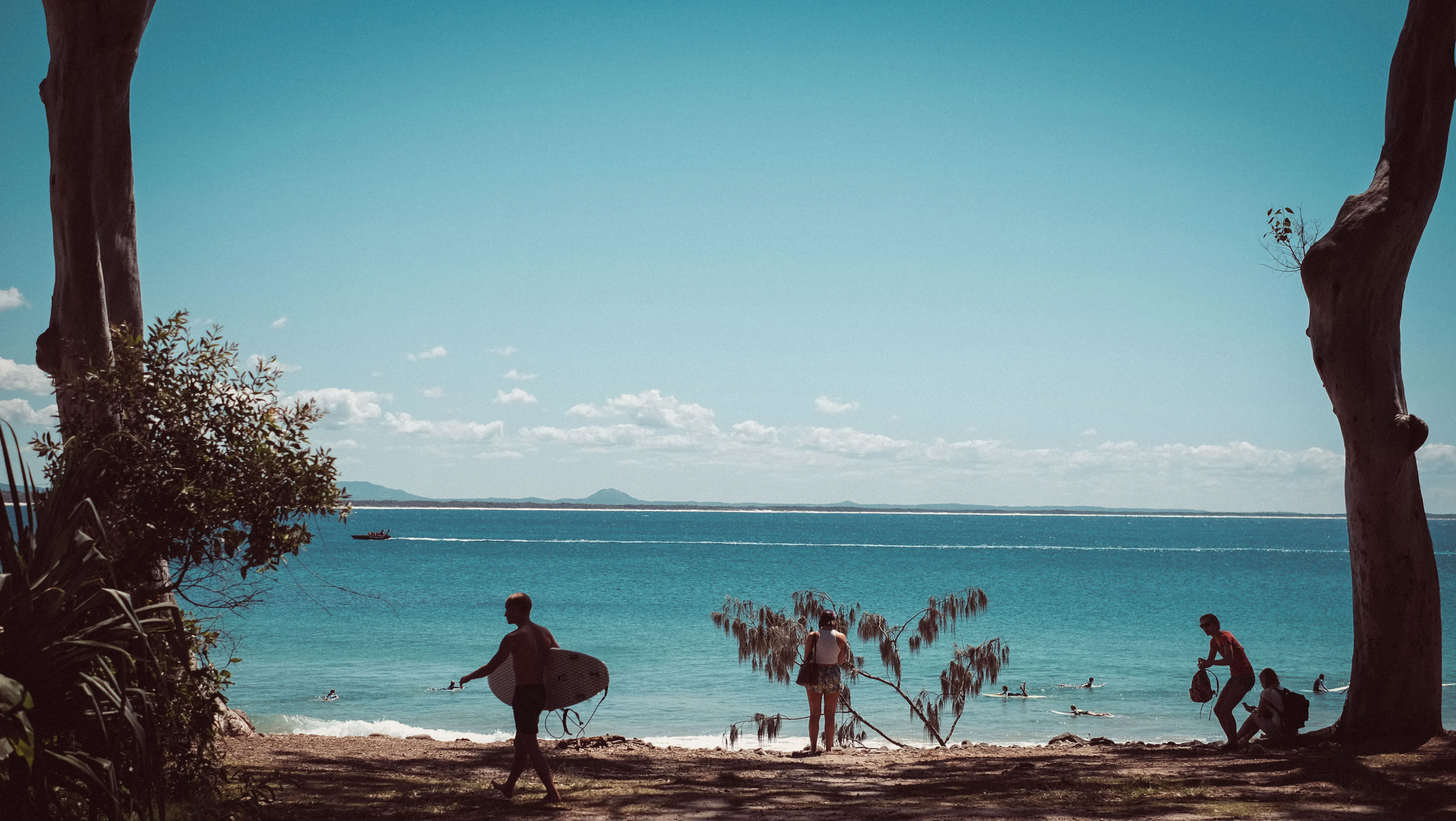 A beach at Noosa